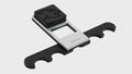 Predator Folding Pool Cue Holder with Case