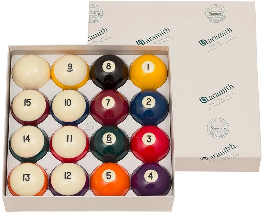 Aramith Crown Standard Belgian Pool Ball Set Aramith Crown Standard Belgian Pool Ball Set
